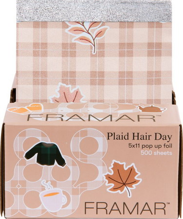 Framar Plaid Hair Day Pop Up Foil