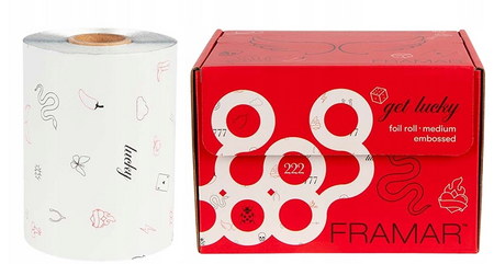 Framar Get Lucky Embossed Foil Roll