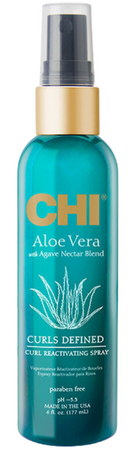 CHI Aloe Vera With Agave Nectar Curl Reactivating Spray leichter Nebel für Glanz und Feuchtigkeit