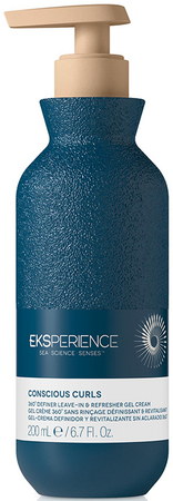 Revlon Professional Eksperience Conscious Curls 360º Define Leave-In & Refresher Gel Cream bezoplachový gel-krém pro kudrnaté vlasy