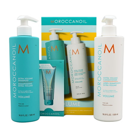 MoroccanOil Extra Volume Shampoo & Conditioner Duo sada pre objem jemných a zľahnutých vlasov
