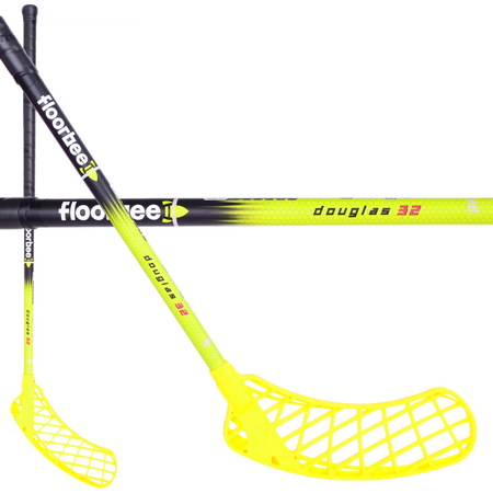 FLOORBEE Douglas 32 Yellow Florbalová hůl