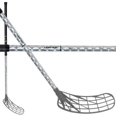 Unihoc UNILITE CARBSKIN TITAN 29 silver SLIM SMU Florbalová hůl