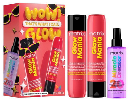 Matrix Total Results Glow Mania Trio Set sada péče pro lesk a ochranu barvy