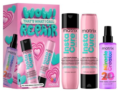 Matrix Total Results Instacure Build & Bond Trio Set