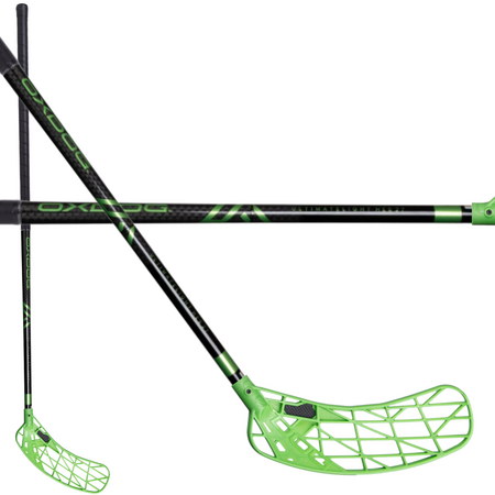 Oxdog ULTIMATELIGHT HES 27 GN Optilight SWEOVAL Floorball stick