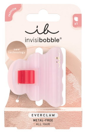 Invisibobble Everclaw M Rosy Plateau stylový růžový skřipec pro pevné držení