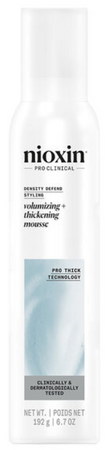 Nioxin Styling Volumising Mousse objemová pěna pro plnější účes