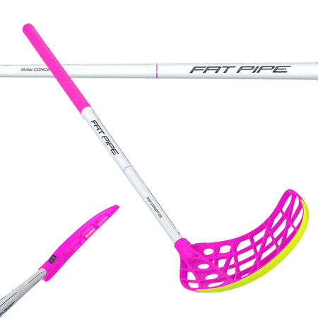 Fat Pipe Raw 29 Racing Ctrl Slicks Pink FH2 Floorball stick