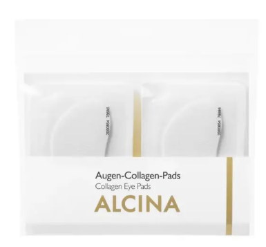 Alcina Eye Collagen Pads kolagenové polštářky pro okamžité vyhlazení vrásek.
