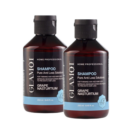 Glamot Pure Anti Loss Solutions Shampoo Set II 2x shampoo for thinning and weakened hair