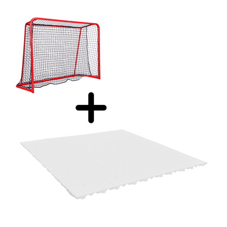 FLOORBEE RUNWAY 2.0 TRAINING ZONE Tréninkový florbalový povrch s bránou