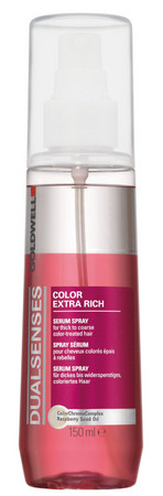 Goldwell Dualsenses Color Extra Rich Serum Spray dvoufázový sprej pro ochranu silných barvených vlasů