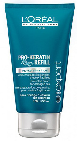 L'Oréal Professionnel Série Expert Pro-Keratin Refill Blow-Drying Cream ošetrujúci termoochranný krém