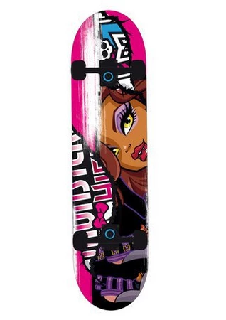 Powerslide Monster High Skateboard Clawdeen Wolf ´13