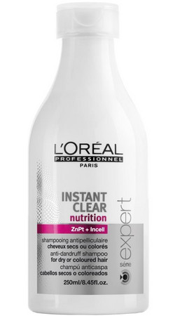 L'Oréal Professionnel Série Expert Instant Clear Nutritive Log čistiaci šampón pre vlasy s lupinami