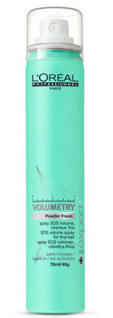 L'Oréal Professionnel Série Expert Volumetry SOS Volumenspray suchý šampon pro objem od kořínků