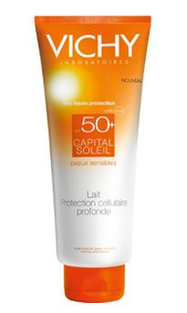 VICHY CAPITAL SOLEIL Milk Skin Cell Sun Protection Face and Body SPF 50 