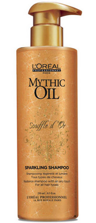 L'Oréal Professionnel Mythic Oil Souffle D´or Sparkling Shampoo rozjasňujúci šampón s trblietkami