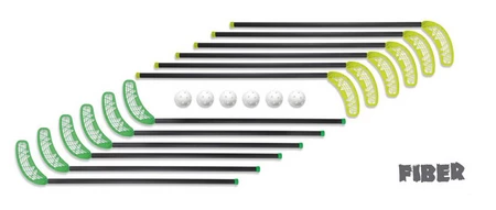 Unihoc Basic Reactor Fiber Floorball set (13 - 15 Jahre)