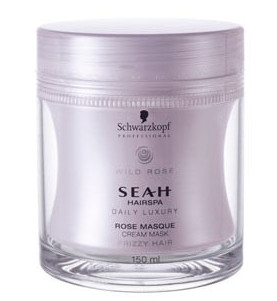 Schwarzkopf Professional Seah Rose Masque Cream Mask intenzivní regenerační maska pro nepoddajné vlasy