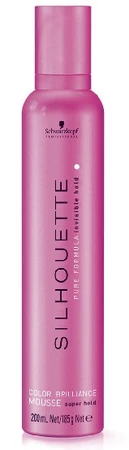 Schwarzkopf Professional Silhouette Color Brilliance Mousse foam for volume and shine of colored hair