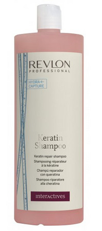 Revlon Professional Interactives Repair Keratin Shampoo keratínový šampón pre regeneráciu a výživu