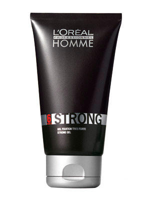 L'Oréal Professionnel Homme Strong fixačný gél s extra silnou fixáciou