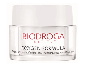 Biodroga Oxygen Formula Day & Night Care for Oily Skin cream for oily and combination skin