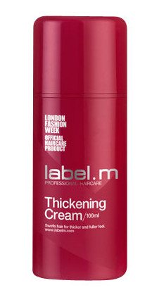 label.m Thickening Cream caring cream for fuller looking hair