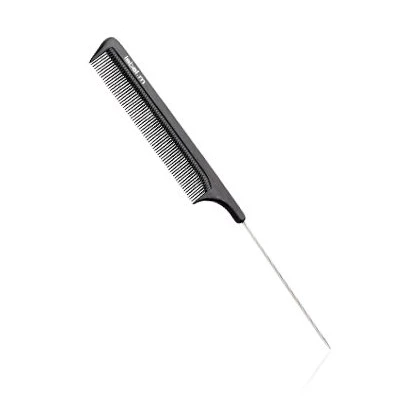 label.m Metal End Tail Comb Carbon Comb with Metal Tail