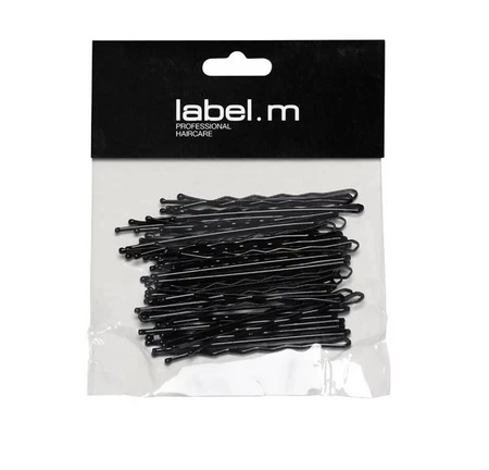label.m Kirby Grip Wavy Black (70mm)