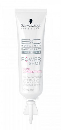 Schwarzkopf Professional Bonacure Expert Power Shot Shine Concentrate koncentrát pro lesk a sílu barvených vlasů