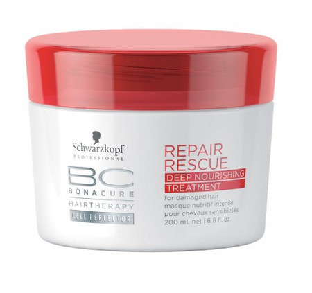 Schwarzkopf Professional Bonacure Repair Rescue Deep Nourishing Treatment hĺbková rekonštrukčná starostlivosť pre normálnu až jemné poškodené vlasy