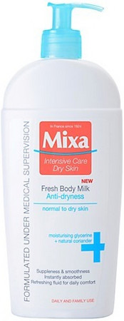 Tělové mléko MIXA Fresh Body Milk Anti-dryness