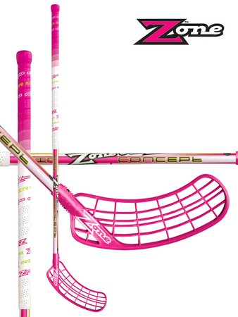 Florbalová hokejka Zone SUPREME AIR Superlight 31 Pink `15