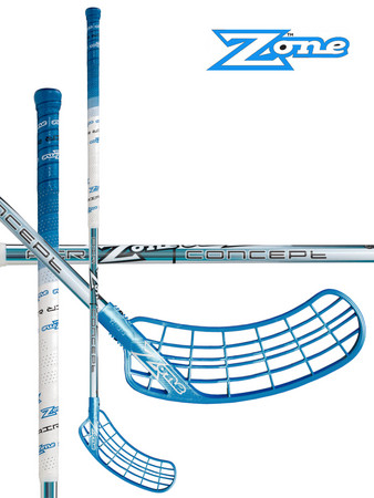 Florbalová hokejka Zone SUPREME AIR Superlight 27 Pacific blue `15