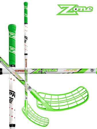 Floorball stick Zone SUPREME Curve 1.5° 31 Neon green `15