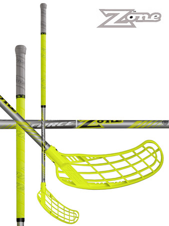 Floorball-Stick Zone FORCE Light 29 Silver yellow `15