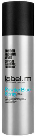label.m Powder Blue Spray modrý púder na vlasy