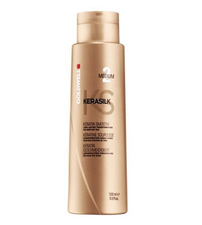 Goldwell Kerasilk Essentials Keratin Smooth Medium kúra pre narovnanie vlasov