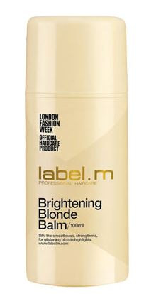 label.m Brightening Blonde Brightening Blonde Balm bezoplachový balzám na blond vlasy