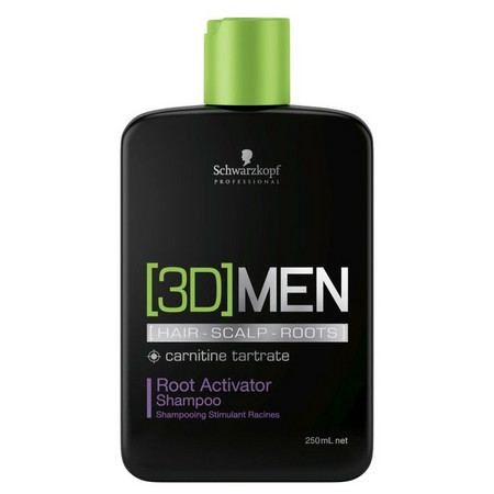 Schwarzkopf Professional [3D] MEN Root Activator Shampoo Aktivierendes Shampoo für dünner Haar