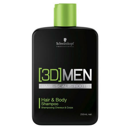 Schwarzkopf Professional [3D] MEN Hair and Body Shampoo Shampoo für Haut und Haar