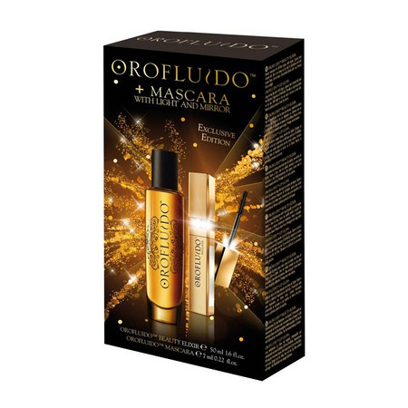 Revlon Professional Orofluido Exclusive Edition Luminous Beauty dárkový balíček s řasenkou