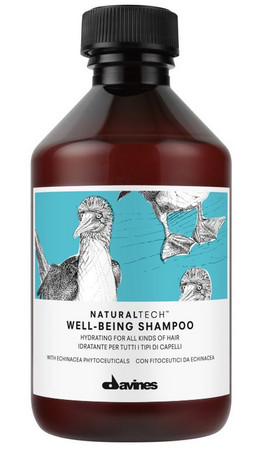 Davines NaturalTech Well Being Shampoo feuchtigkeitsspendendes Shampoo