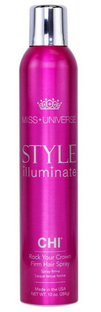CHI Style Illuminate Firm Hair Spray - Rock Your Crown lak na vlasy