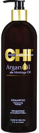 CHI Argan Oil Shampoo pečující šampon pro suché a poškozené vlasy
