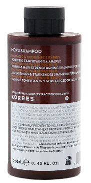 Korres Magnesium & Wheat Proteins Toning Shampoo men's strengthening shampoo with magnesium and wheat proteins