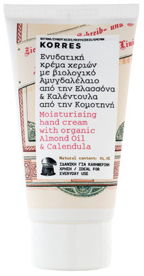 Korres Almond Oil & Calendula Moisturising Hand Cream krém na ruky - mandľový olej a nechtík